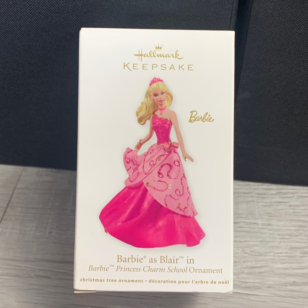 Hallmark Keepsake 2011 Barbie as Blair Princess Charm School Christmas Ornament